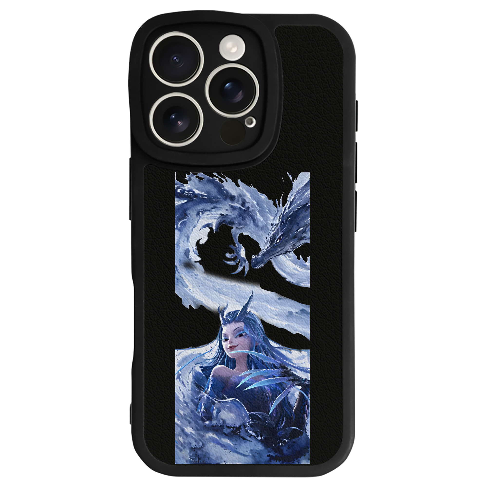 （画像用） Ne Zha 2 ナタ 魔童の大暴れ 【iPhone 16シリーズ対応】シリコンスマホケース（レザー調） 材質：シリコン